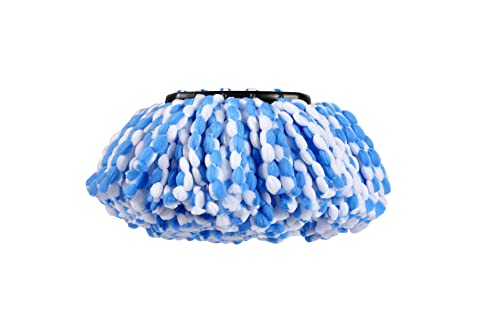 Mop Replacement Heads 4 Pack, 1 Rotating Mop Base,Mop Head Replacement, Commercial Mop Replacement Heads #TOP1