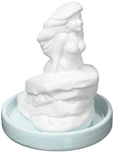 ディズニー エコ加湿器 卓上 陶器 気化式 アリエル SAN2876-5