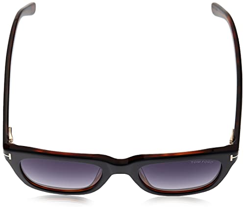 Tom Ford Snowdon Sunglasses Black Havana - FT0237 05B 50 FT0237 05B 50, Black on Dark Havana, 50-20-1454