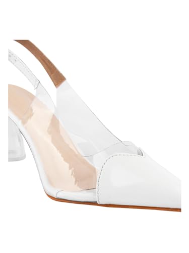 Image of TRYME Trendy Ravishing Transparent Close Toe Pointed Mules Style stilettos Heel Sandals For Women & Girls