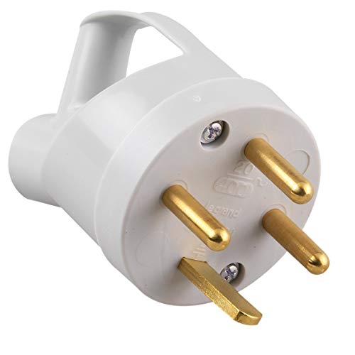 Prolongateur 3P+T 20A 400V~ solution de branchement triphasé sécurisé avec anneau