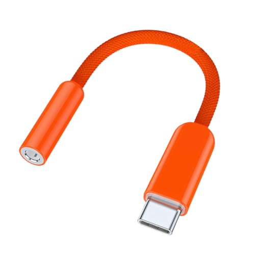 �R���p�N�g�g���x�� USB Type C �I�X - 3.5mm ���X �T�E���h�R���o�[�^�[�A�`�� Type C - �w�b�h�t�H���A�_�v�^�[�R�[�h�t��