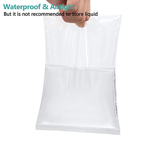 Joybest 10 X 13 Inch (1000 Pcs) Clear Plastic Reclosable Zip Poly Bags - 3.15 Mil Resealable Poly Bags For Travel, Storage, Packaging & Shipping #TOP4
