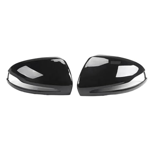Coque rétroviseur Mercedes W205 W213 X253 en noir mat pour remplacement origine