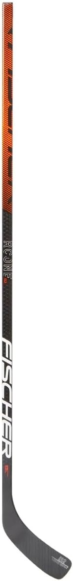 Fischer RC ONE IS2 Composite ABS Hockey Stick - Senior | 85 Flex, P88 Curve, 60"" Length (Right), Black / Red