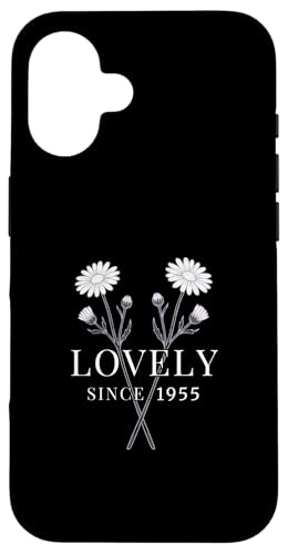 Lovely Since 1955 - ���B���e�[�W �f�C�W�[ �t���[���� �a���� �X�}�z�P�[�X iPhone 16 �p