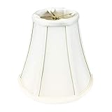 Royal Designs, Inc. 'True Bell Lamp Shade with Round Clip, White, 3.75'' x 7'' x 6.75'''...