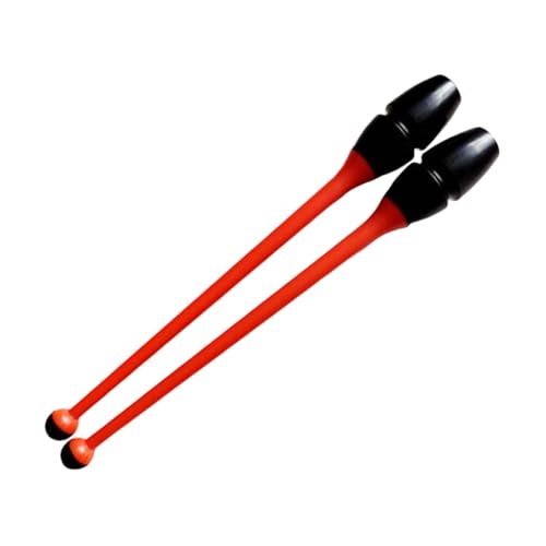 Aymzbd Dispositivo di Allenamento con Barra Ginnica in 2 Pezzi per La Danza, Adatto a Bambini E Adulti, Esercizi, Rotazione Artistica, Ritmica Collegabile, Orangina