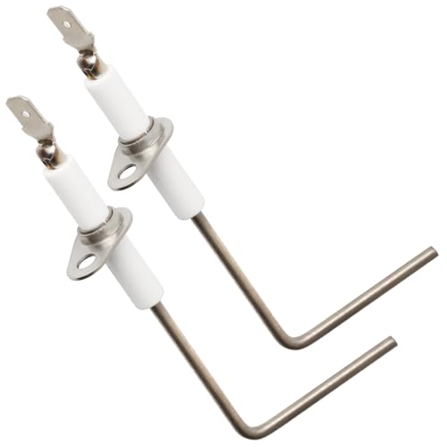 Seentech 62-23543-01 Furnace Flame Sensor Replacement Stainless Steel Ignitor Rods Compatible with Gas Furnaces and Heating Systems (2 Pack)
