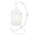 Tinksky Candlestick Hanging Candle Holders Birdcage Style Vintage Candle Lantern for Party Wedding Home Decoration