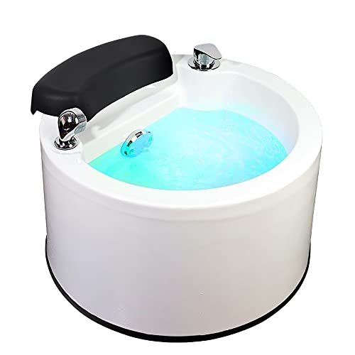 Spa de pies con masaje y 7 luces coloridas