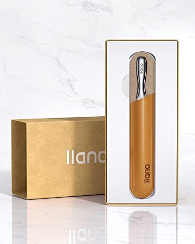 Llano Metal Nail File, Stainless Steel Nail Files For Natural Nails With Leather Case, Medical Grade Double Sided Toenail Files For Thick Nails, Professional Fingernail Files For Women #TOP4