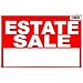 8 x 12 Estate Sale Sign (12 pieces)