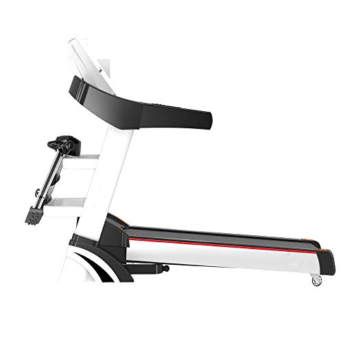 Image of Quiet Home Treadmill, Fitness Folding Color Touch Screen Smart Electric Treadmill, Gym Tools