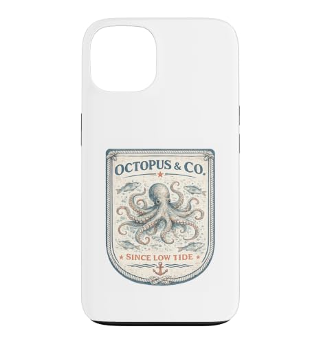 Octopus and Co ���B���e�[�W �q�C �V�[���C�t �X�}�z�P�[�X iPhone 13 �p