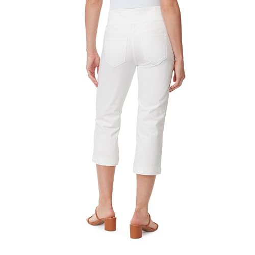 Gloria Vanderbilt Womens 23 in. Capris 16 White2