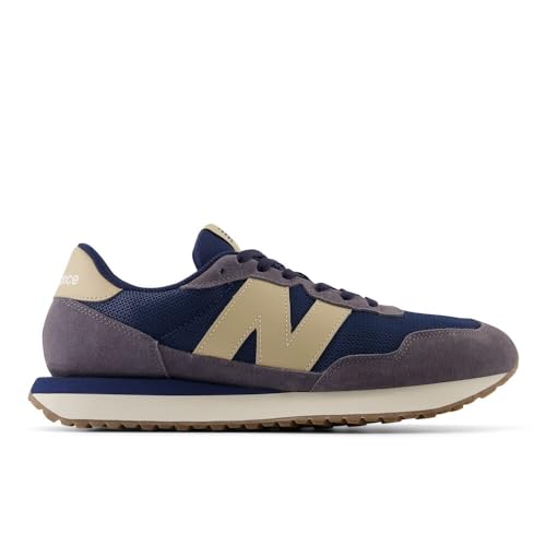 New Balance New Balance Men's 237 V1 Classic Sneaker, Navy/Beige, 4