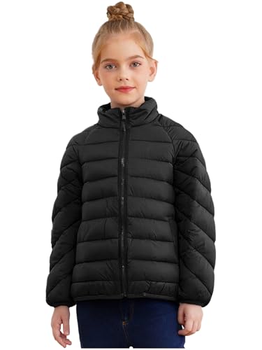 Image of Oyolan Kids Girls Boys Warm Winter Coat Windproof Puffer Jacket Lightweight Packable Down Coat Outerwear