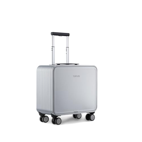 TUPLUS Koffer Aluminium Trolley Rollkoffer mit 4...