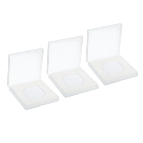 PATIKIL 67mm Lens Filter Case, 3pcs Camera Filter Case Portable Lens Filter Box Water Resistant Dustproof Plastic for Photography Filter Storage