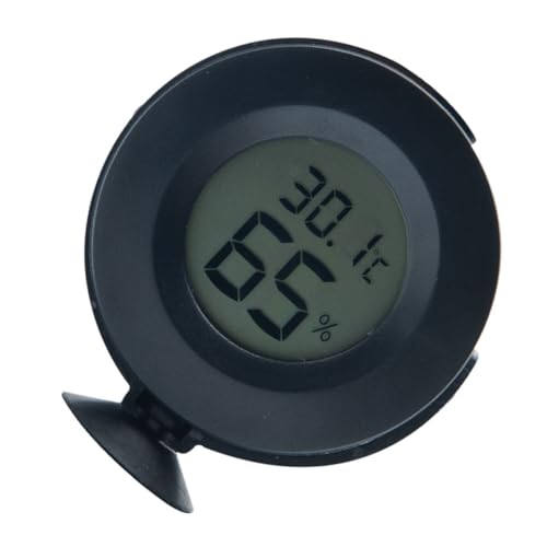 BESTonZON 1pc Digital Reptile Thermometer Hygrometer with Screen Lightweight Design Real LCD Display for Accurate Temperature and Humidity Monitoring Terrariums and Reptile Habitats
