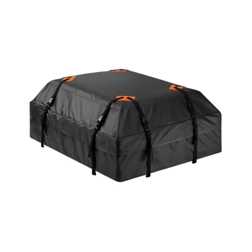 Maleiro de Teto Impermeável 425L | Universal para Carros, SUVs, Picapes e Off-Road | Dobrável, Reforçado e Fácil de Instalar | Proteção contra Chuva e Poeira | Aumenta a Capacidade de Carga