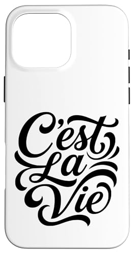�N���V�b�N�ȃt�����X��\�� C'est La Vie �X�}�z�P�[�X iPhone 16 Pro Max �p
