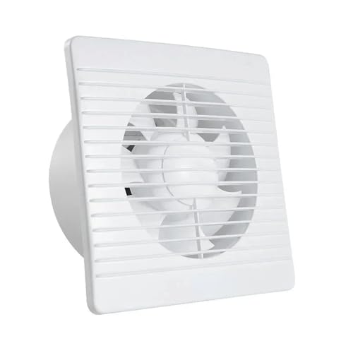 Extractor Fan, 4 6 8 Exhaust Fan Energy-saving Wall Mounted Vent Fan Anti-Mosquito Design Ventilator Extractor Fan For Bathroom Kitchen Toilet,for Bathroom, Kitchen, Ceiling(8 inch)