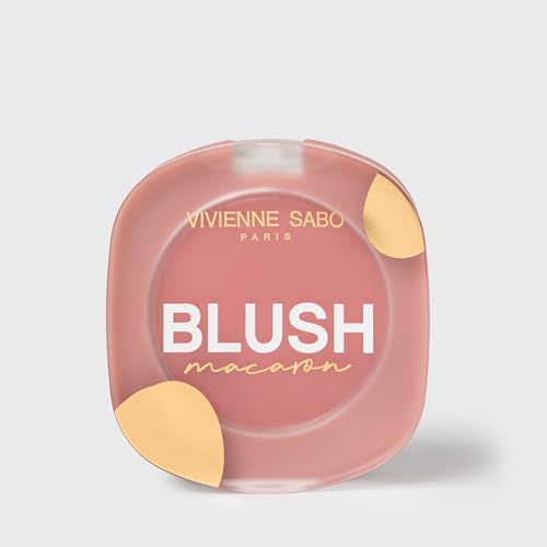 Vivienne Sabo - Matte Face Blush "Macaron" (Soft Pink, 4,1 Gr)