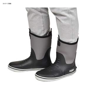 [双進] フィッシングブーツ RBB ウォームデッキブーツ ブラック L 5枚目