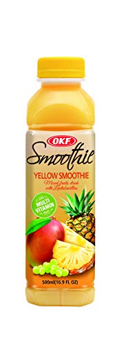 OKF Smoothie, Yellow, 16.9 Fluid Ounce (Pack of 20)
