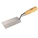 BonTool 11-868, Margin Trowel, Carbon Steel 6" x 2" XL Wood Handle (Pack of 4 pcs)