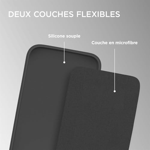 Coque iPhone 17 Pro protection surelevee objectif silicone mat - 3