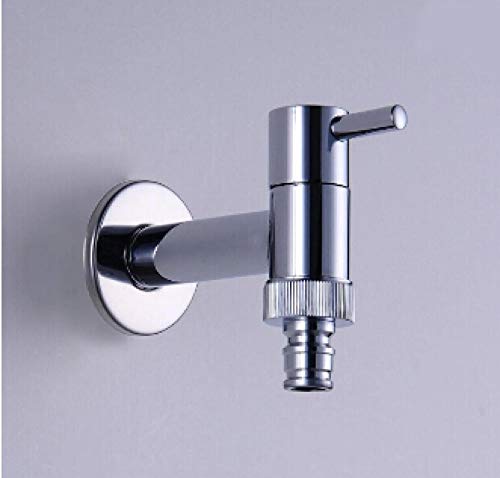Robinet machine à laver mural pour optimiser l'espace buanderie ou toilette