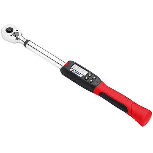 ACDelco ARM601-4 1/2” (14.8 to 147.5 ft-lbs.) Heavy Duty Digital Torque Wrench with Buzzer and LED Flash Notification – ISO 6789 Standards with Certificate of Calibration #1