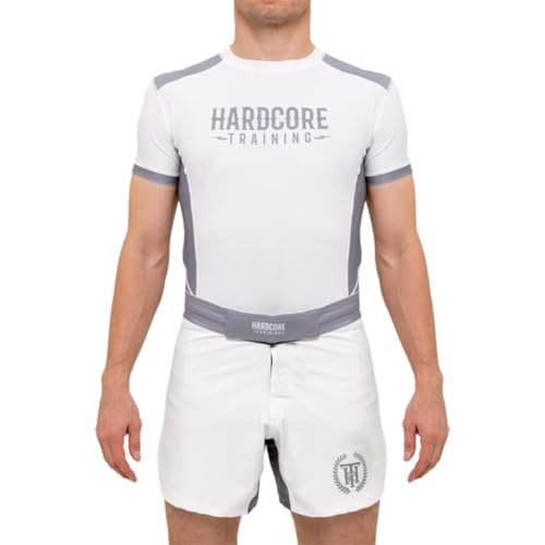 Hardcore Training Neocamp Men's Rash Guard Compression Shirt Short Sleeve MMA No-Gi Tight BJJ Grappling Base Layer Fitness3