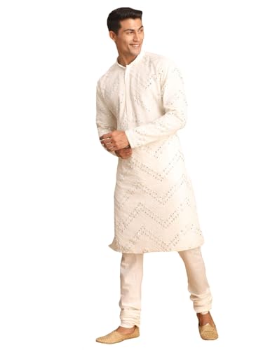 Ensemble pyjama et Kurta georgette homme marron contre la chaleur