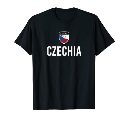 Czechia Flag - Czechia Flag Shield - Czech Republic Camiseta