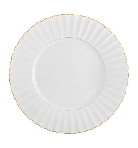 Vista Alegre Plato llano de porcelana 200 Anos de 11 pulgadas