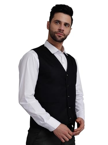 Image of APKR Men's Solid Waistcoat
