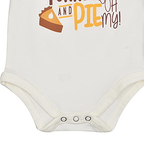 Image of Baby Boys Girls 2pc Outfit Set Short Sleeve Bodysuit with Pants