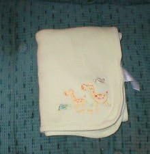 Koala Baby Cotton Thermal Blanket - Yellow Giraffe