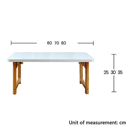 Table pour ordinateur portable pliante blanche pour optimiser les petits salons