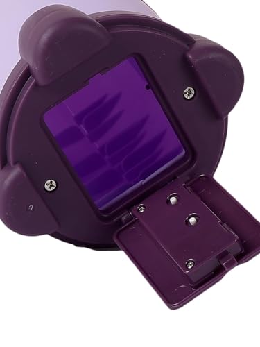 Image of Money Saving Bank with Coin Slot / /Creative Cartoon Design Money Bank / /Plastic Piggy Bank for Boys & Girls (Pack of 1) (Rocket - Purple)