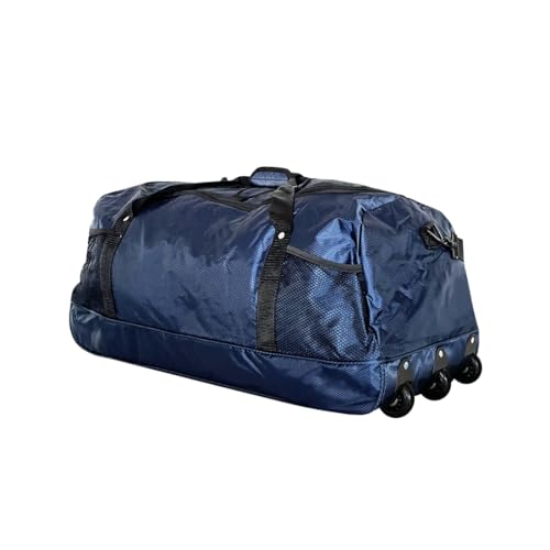 Acomoda Textil – Mochila de Viaje Plegable con Ruedas de Fácil Transporte. Maleta Portátil Grande, Compacta y Ligera para Almacenamiento, Trolley Adaptable para Cabina con Capacidad de 110 litros.