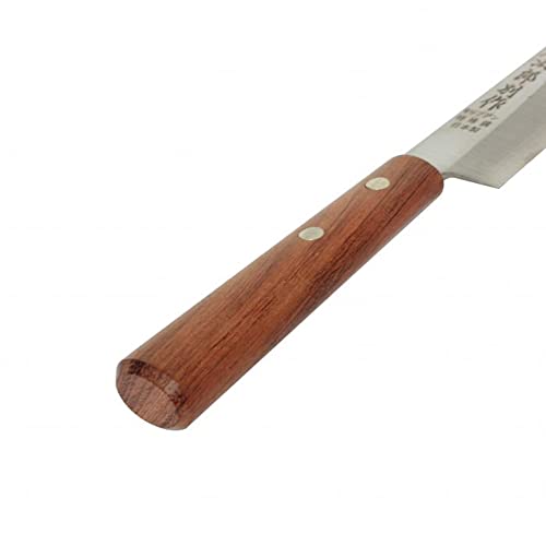 TrueCraftware– 10-3/4” Stainless Steel Sashimi Knife with Wood Handle- Perfect Knife For Cutting Sushi Sashimi Fish Filleting & Slicing Very Sharp Stainless Steel Blade Japanese Sashimi Knife