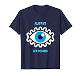 Always Watching Eye T-Shirt 80's PopArt Gift
