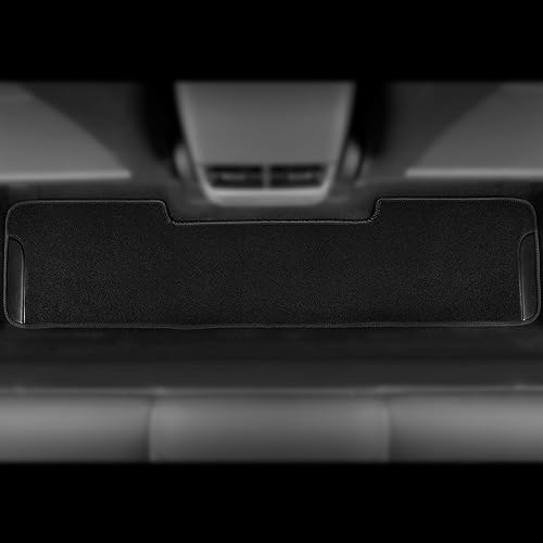 CAR PASS® Waterproof Universal Faux Leather 3Pcs Car Floor Mats, Black Car Mats Fit for SUV,Vans,sedans, Trucks,Set of Vehicles Car Carpet with Driver Heel Pad and Anti-Slip Nibs Backing (Black 3Pcs) - Thumbnail 4