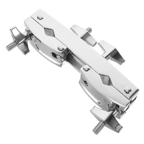 Holibanna Extension Cowbell Clamp Holder for Drums Durable Drum Accessory Easy to Install Performance and Percussion Instruments