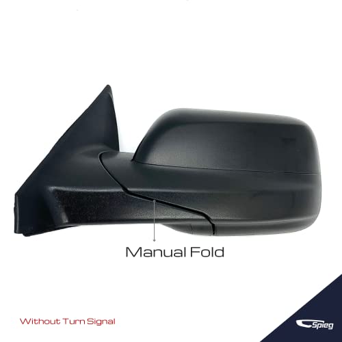 Spieg Fo1320553 Driver Side Mirror Replacement For Ford Explorer 2016-2017 Power Adjusted Glass Non Heated Textured Black Cover 3Pin (Lh) #TOP2